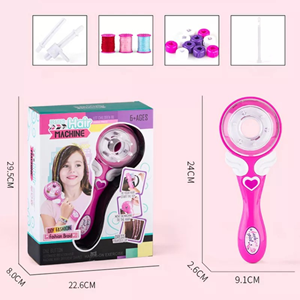 اسباب بازی لوازم آرایشی دستگاه بافت مو کوچک با نخ رنگی BRAIDED HAIR MACHINE_اسباب بازی